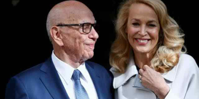84-year-old media mogul Murdoch weds former supermodel